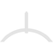 Ekena Millwork Archdale Architectural Grade PVC Gable Bracket, 96"W x 56"H x 2"D x 6"F, 14/12 Pitch GBP096X56X0206ARC00 - alternate 3